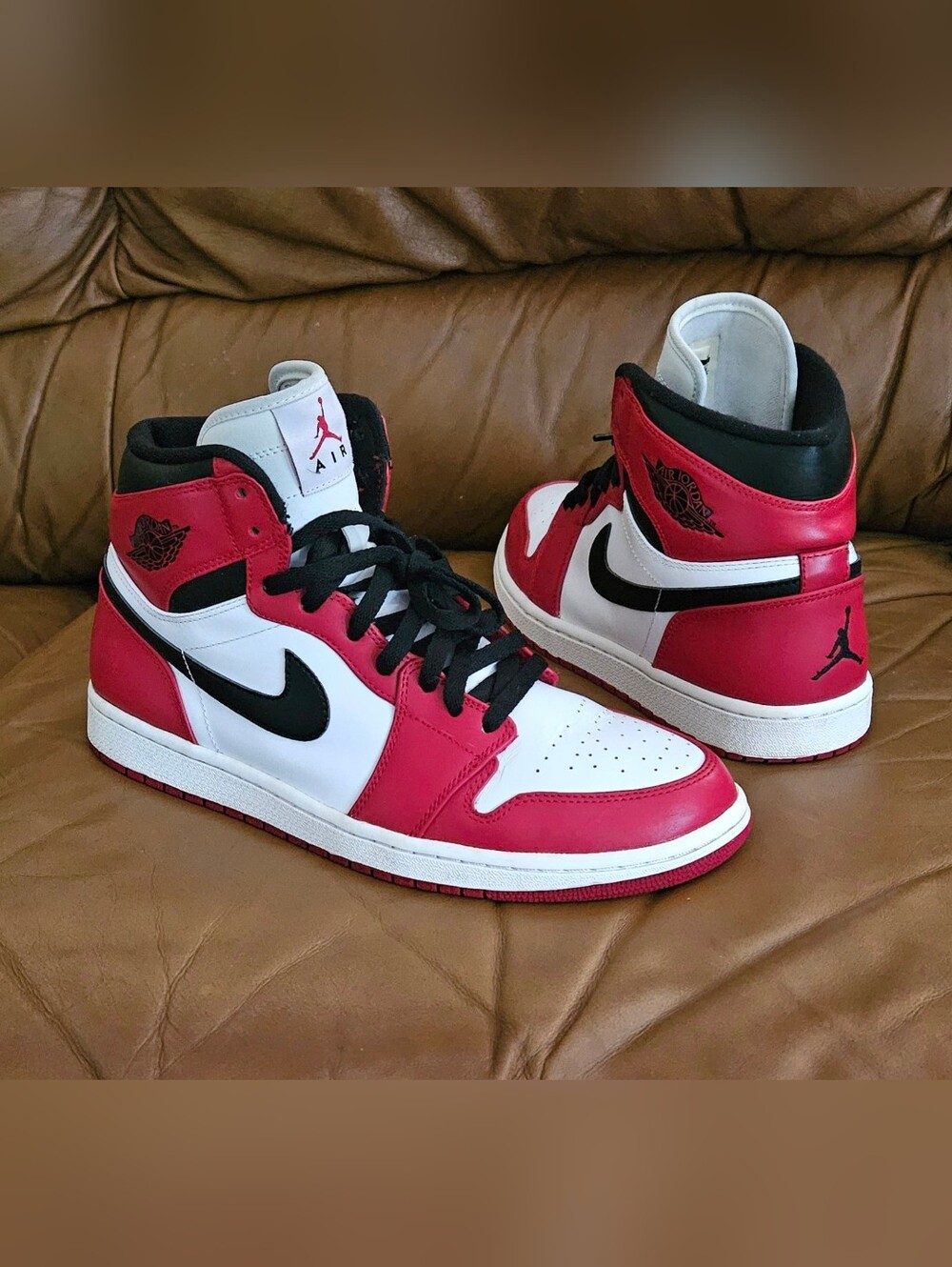 Men's Nike Air Jordan 1 High Retro OG Chicago 2013 Size 11